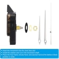 thumbnail image 5 of WINDLAND DIY Go Backwards Time Clock Movement Accessory Kit Home Bedroom Room Decorative Clock Ornaments Household, 5 of 15