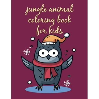 Coloring Books For Kids Ages 2-4: Coloring Pages with Funny, Easy