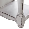 thumbnail image 4 of Genie 55 Inch Sofa Table Console - 2 Doors - Shelves - White Mango Wood, 4 of 4