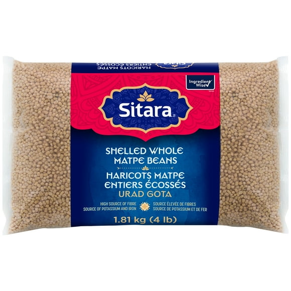 Sitara Haricots Matpe Entiers Écossés - 4LB 1.8 kg