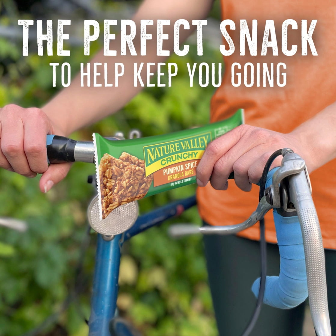 Nature Valley Crunchy Granola Bars, Pumpkin Spice, Limited Edition Flavor, 12 Bars, 8.94 oz (6 Pouches)