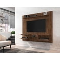 thumbnail image 3 of Manhattan Comfort Plaza 64" Wood Floating Entertainment Center in Brown, 3 of 10