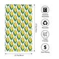 thumbnail image 2 of Fotbe Corn Cob Pattern Premium Towels , (27.5x16in) Lightweight and Highly Absorbent Quick Drying Microfiber Towel, Perfect for Daily Use, 2 of 6