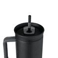 thumbnail image 2 of Owala Stainless Steel Tumbler, 40oz, Black, 2 of 5