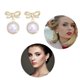 thumbnail image 2 of WILLBEST Conjunto De Aretes Para Mujer, Aretes Tipo Botón, Aretes De Mujer, Aretes De Temperamento De Moda. 22, 2 of 5