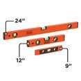 thumbnail image 5 of BLACK+DECKER Ensemble de Niveaux, 9 Po, 12 Po, 24 Po, Lot de 3 (BDHT42002), 5 of 5