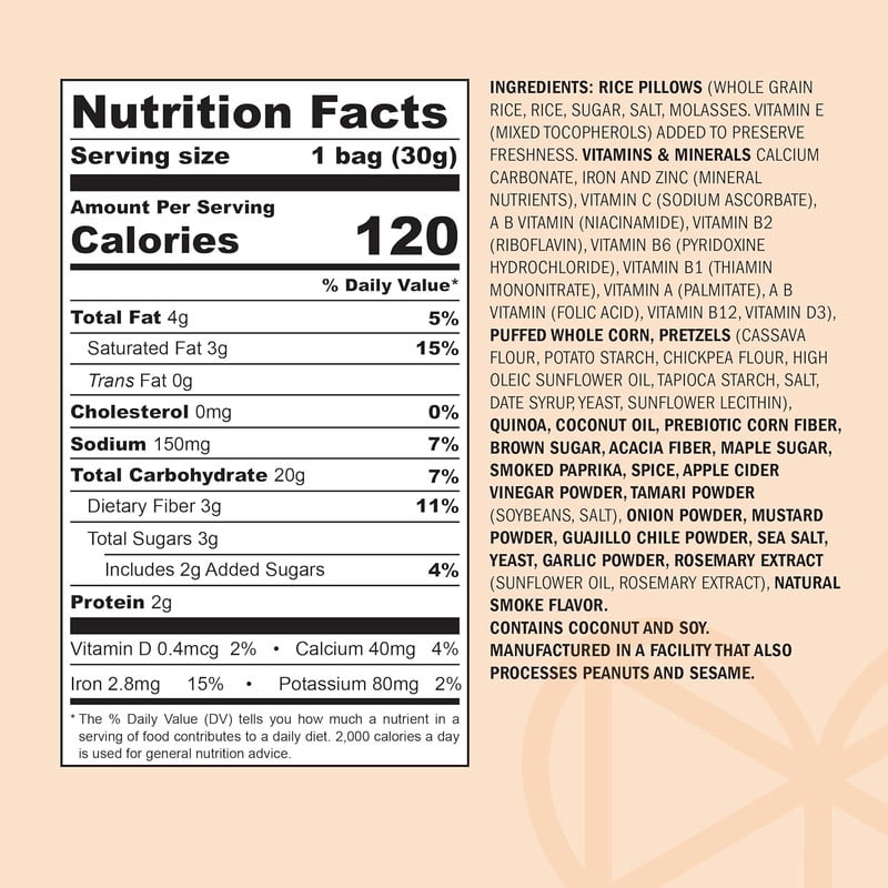 Marimix Mini Snack Mix - Mini Savory Bundle, 6 pack, Gluten Free, No Nuts, Plant-Based Trail Mix