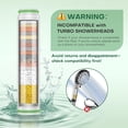 thumbnail image 2 of Shower Filter for Handheld Shower Head, 2 Pack 18 Stage Replacement Filters for Hard Water Remove Chlorine and Harmful Substances, 2 of 4