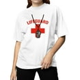 thumbnail image 2 of Lifeguard Whistle Emblem Women's T-shirt, 2 of 3