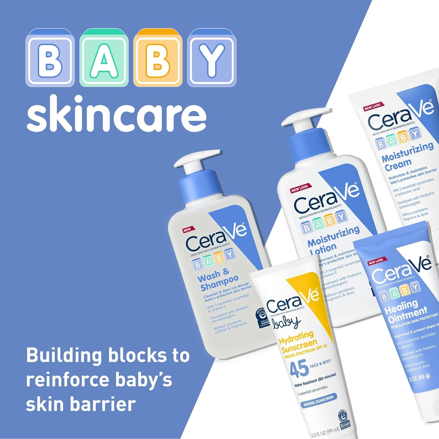 (3 pack) CeraVe Baby Moisturizing Cream 8oz/226g