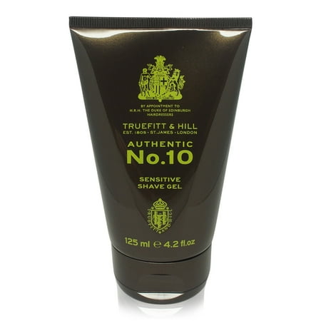 Shave 4.2 Ounce Splash - Truefitt & Hill No 10 Sensitive Shave Gel 4.2 oz.