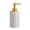 Light Grey, variant on Giaone Ceramic Dispenser Bottle For Bathroom Shower Essential NonToxic Materials