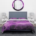 thumbnail image 3 of Designart 'Color agate mineral' Stone Duvet Cover Set, 3 of 4
