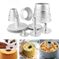 thumbnail image 1 of Baking Mold Movable Bottom Design Easily Demould Aluminum Alloy DIY Removable Bottom Mold for Cake, 1 of 8