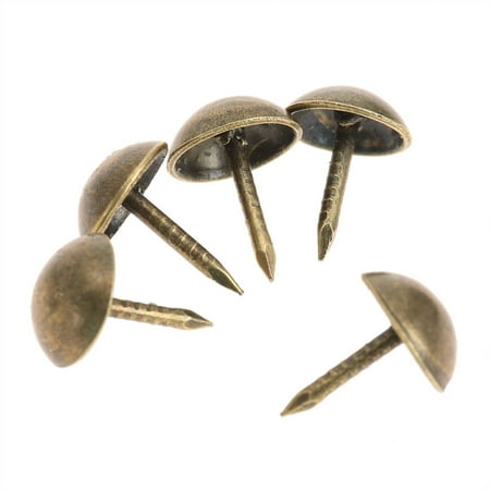 

SagaSave Upholstery Nail Pin Push Pins Thumb Tacks Supplies Decorative Nails Size 10MM/13MM 100 Pack