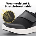 thumbnail image 5 of FitVille Men's Wide Toe Box Walking Shoes Arch Support Cushioned Breathable Diabetic Shoes for Men, 5 of 6