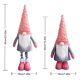 thumbnail image 3 of Muñeco Peluche Navidad FLhrweasw Artesanía Hecha A Mano Sin Rostro Rosa, 3 of 7