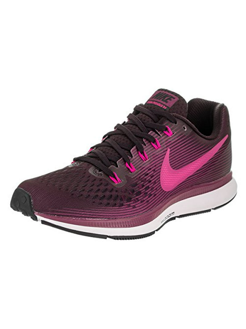 Muerto en el mundo Embotellamiento Senado Nike Women's Air Zoom Pegasus 34 Port Wine/Deadly Pink Running Shoe 6.5  Women US - Walmart.com