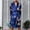 Blue, variant on Long Sleeve Mens Pajamas Big And Tall Silk with Pockets Blue Robe Dragon Print Comfy Bathrobes Men's Pajamas M-5XL