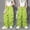 Light Green, variant on Kids Cargo Pants Girls High Waisted Wide Leg Baggy Cargo Pants with Pocket Loose Fit Streetwear Y2k Kids Summer Outfits