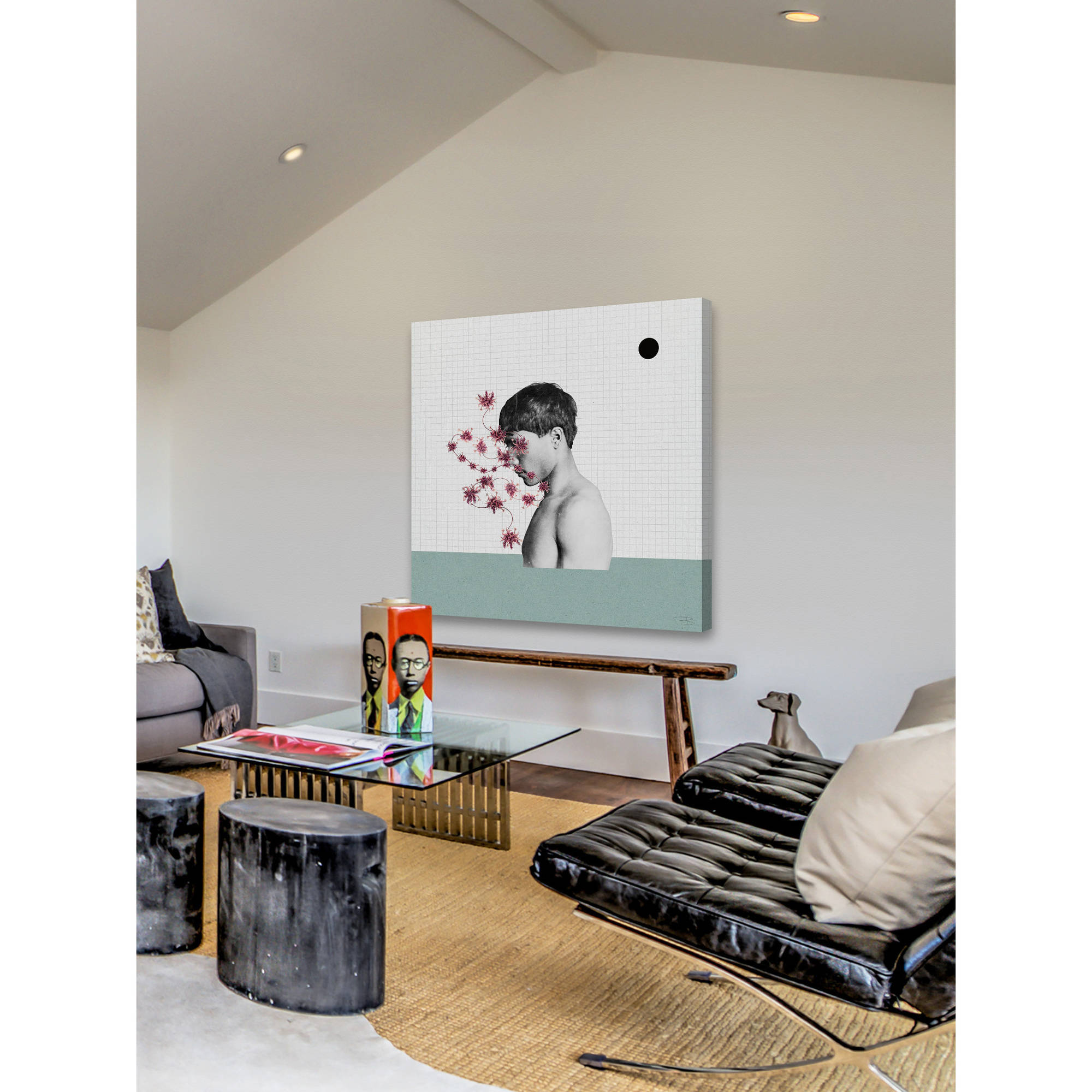 Marmont Hill "Cara Vegetal Nino I" by Bengoa Vazquez Painting Print on Wrapped Canvas