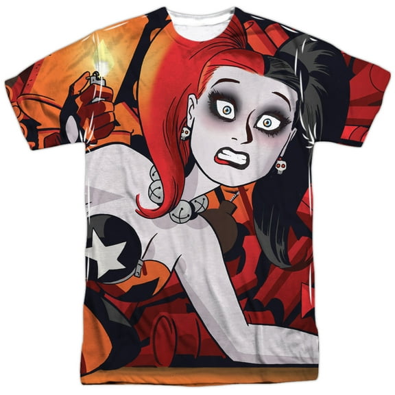 Batman Harley Cooke Cover Mens Sublimation Shirt