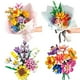 thumbnail image 2 of Bloques de construcción de flores para niños y niñas, ramo de ladrillos de juguete, Mini bloques de construcción de arte, regalo de bricolaje para San Valentín, Compatible con Lego, 2 of 4