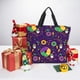 thumbnail image 5 of Disketp Mardi Gras and Donuts Bolsa Tote de Lona para Mujer, Bolso de Hombro y Cruzado con Cierre de Cremallera, 5 of 6