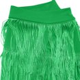 thumbnail image 5 of Elainilye Fashion Wrap Skirt Ladies Sexy Summer Casual High Waist Tassels Knee-Length Skirt,Green, 5 of 6