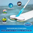 thumbnail image 2 of Trapeador Automático Eléctrico Hurricane Floating Mop con cabezales giratorios y 6 almohadillas lavables, 2 of 7