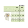thumbnail image 6 of Wassery Baby Boys Autumn Casual Jumpsuits Beige Long Sleeve Crew Neck Letter Rugby Print Rompers 3 6 12 18 Months Infant Bodysuits, 6 of 9