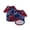 Dark Blue, variant on Breathable Doggy Tee 4th of July Decorations, Lightweight Patriotic Pet Shirt, USA Flag Printed Dog Clothes for Large Small Medium Breeds, Independence Day Memorial Day Apparel