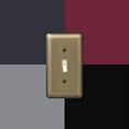 thumbnail image 2 of WALLPLATE 1 TOG BRSH BRS (Pack of 1), 2 of 5