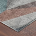 thumbnail image 3 of Addison Rugs Mayfield Premium Machine Washable Transitional Geometric Copper Rectangle Rug, 3' x 5', 3 of 6