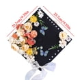 thumbnail image 3 of DIY Graduation Cap Decoration Accessory Kit, Includes Blue Faux Flowers, Alphabet for 2026 Grad Hats Decor, Graduation Party Supplies Orange, 3 of 8
