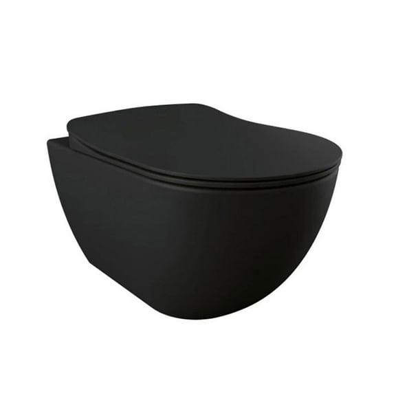 Ws Bath Collections Free Fe320 0903 Free 1.28 Gpf Wall Mounted One Piece Elongated Toilet