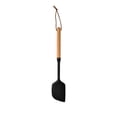 thumbnail image 2 of COM1950s 7 Piece Silicone Kitchen Utensils Set with Wooden Handles,Heat Resistant Non-Stick Cooking Tools,Includes Spatula,Slotted Spoon,Soup Ladle,Turner,Basting Brush for Daily Cooking, 2 of 5