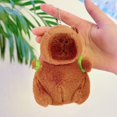 thumbnail image 3 of Lindo juguete de peluche de capibara para niños, animales de peluche, mochila de tortuga, kapibala, muñeca suave, cumpleaños, regalo de Navidad, 3 of 4