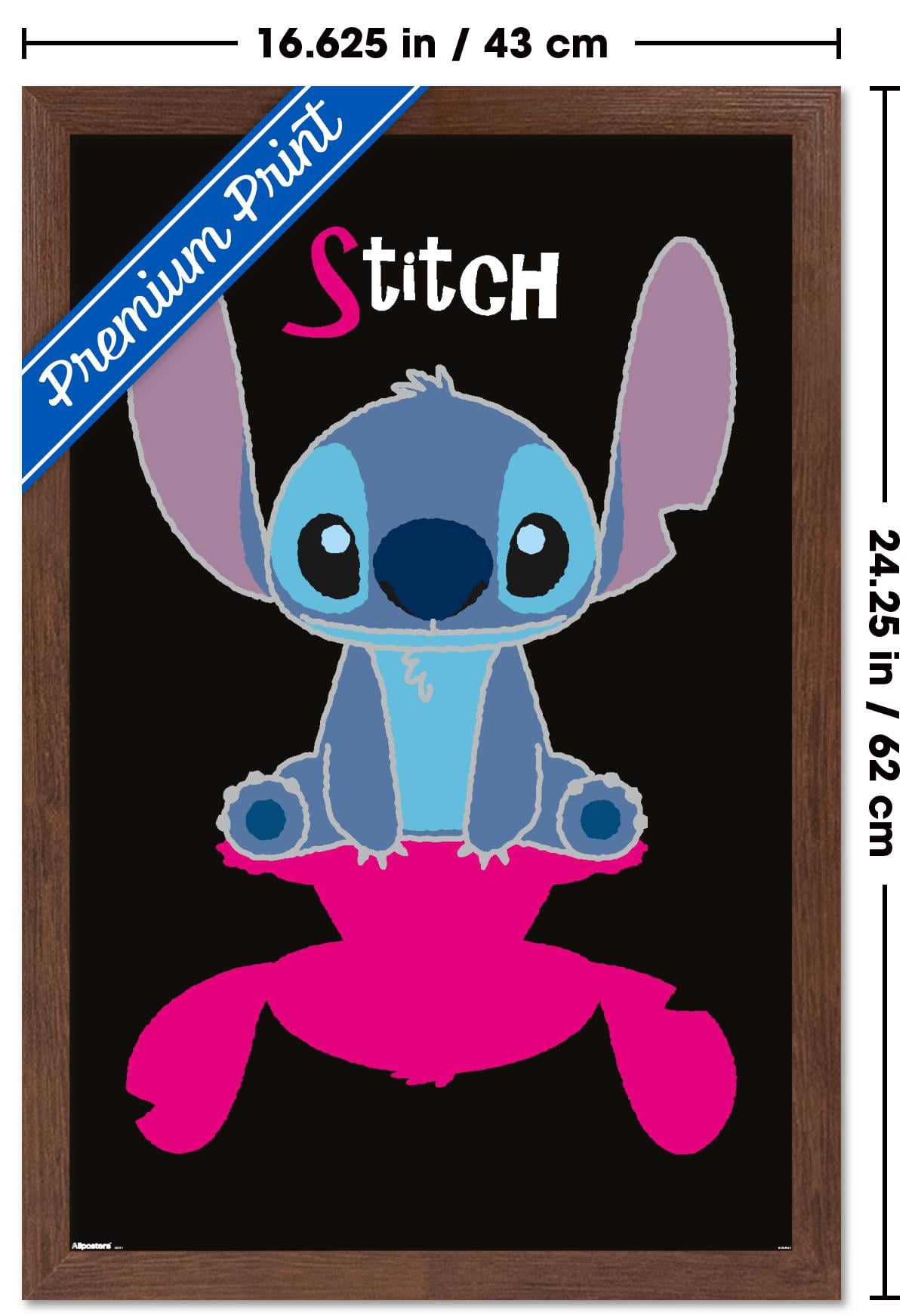Disney Lilo and Stitch: Simply Stitch - Pink Shadow Wall Poster