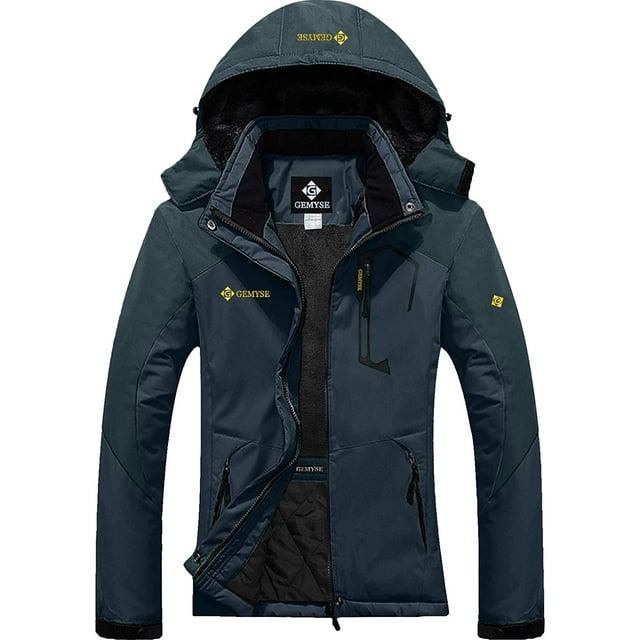 Women's Mountain Waterproof Ski Snow Jacket Winter Windproof Rain Jacket