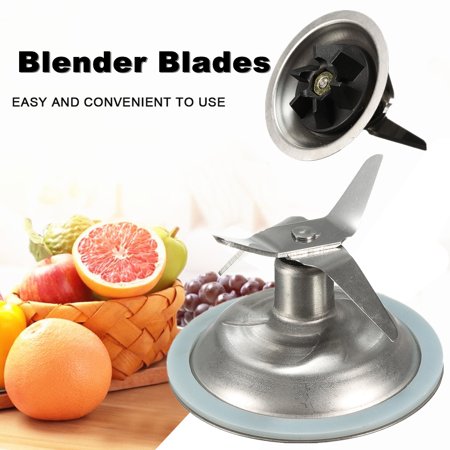 Blender Cutter Assembly Stainless Steel Blender Replaces Cross Blade Cutter Assembly with Sealing Ring Gasket For Black & Decker ()