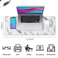 thumbnail image 5 of Pink Watercolor Flowers&nbsp;pad Mousewaterproofnon Slip&nbsp;for Office Home Work Gaminggaming Mouse PadRubber Base Mousepad with Stitched Edges 31.5x11.8inches, 5 of 7