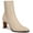 Birch/Sand, variant on Women's Brock Bootie Birch/Sand Leather 9M