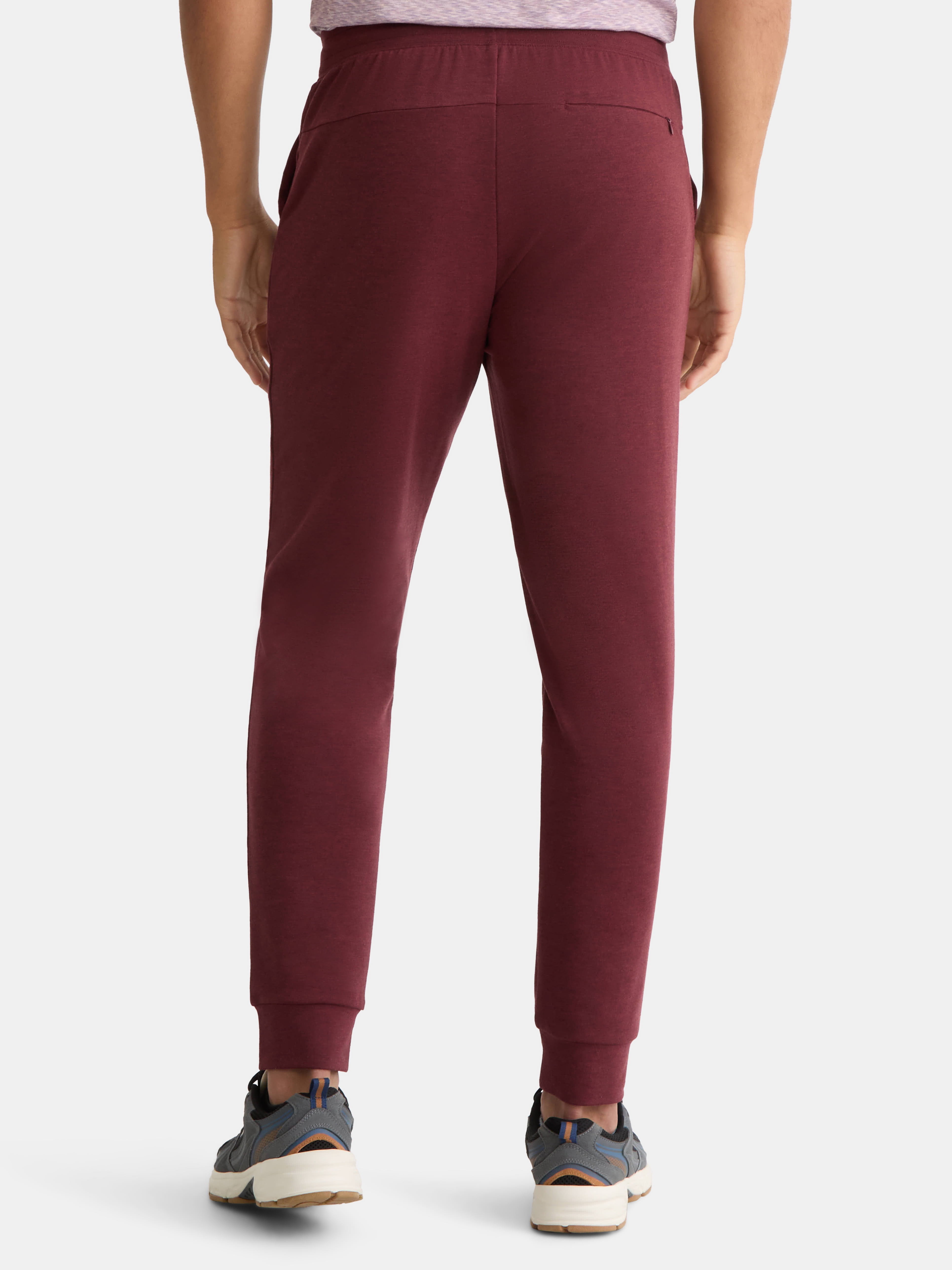 Athletic Works Men's and Big Men's Active Knit Jogger Pants, Sizes XS-5XL