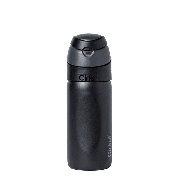 Cirkul 16oz StrawSip Flip Bottle, Onyx (Black)