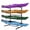 Black 4-tier, variant on 4-Tier Freestanding Kayak Rack Heavy Duty Steel Stand Indoor Outdoor Storage for Kayaks Canoes SUPs