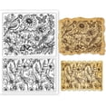 thumbnail image 2 of 1Sheet Flowers Birds Clear Silicone Stamps for Card Making and Photo Album Decor Decoration and DIY Scrapbooking, 2 of 8