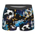 thumbnail image 5 of Uemuo Football Pattern Men's Boxer Briefs,Trunk Anti-Chafing,Comfortable, Durable, and Stylish Underwear-Small, 5 of 9