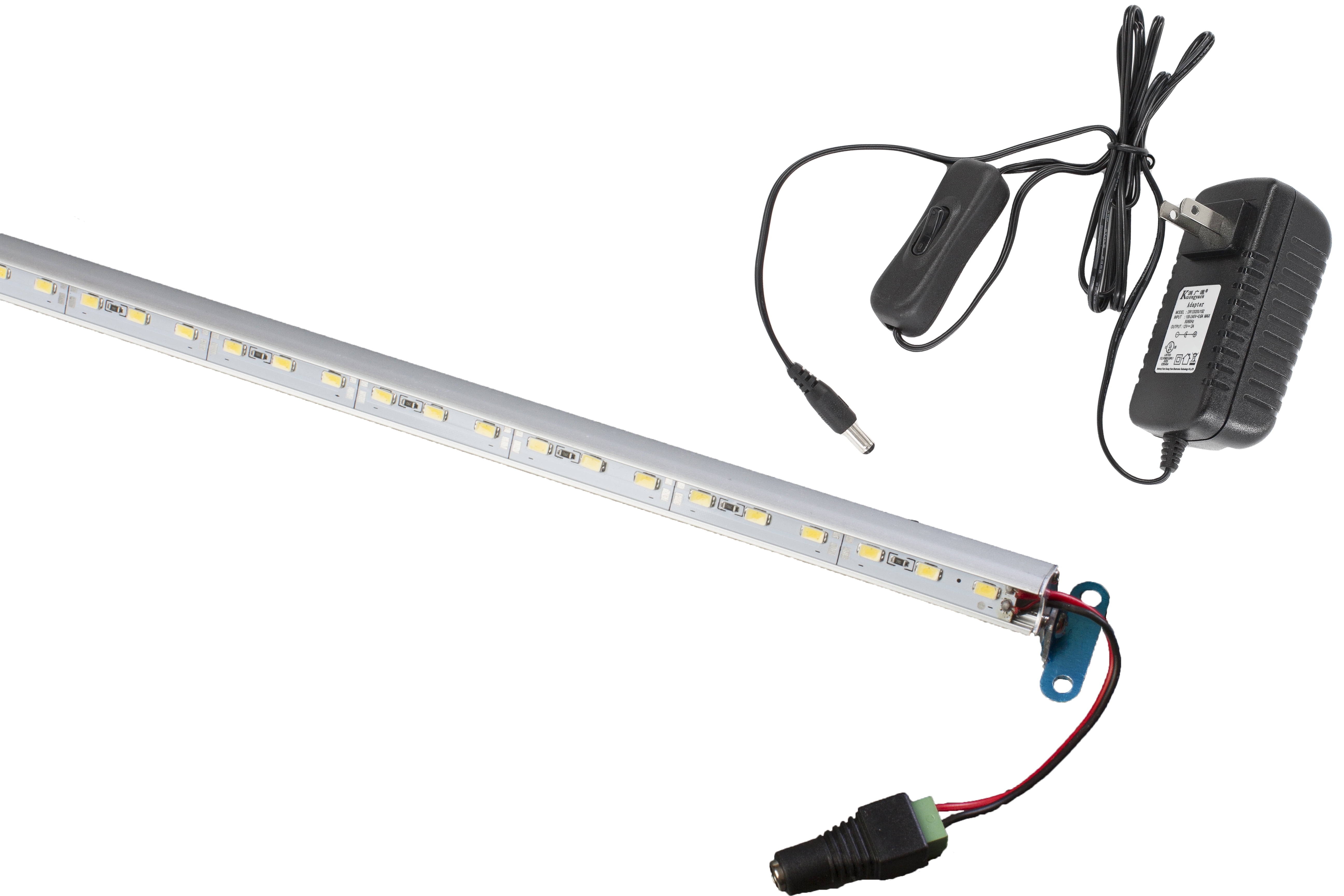 Light Lamp USB Aluminum 100cm 3.3ft SMD 5630 Rigid Strip Hard Bar Tube 