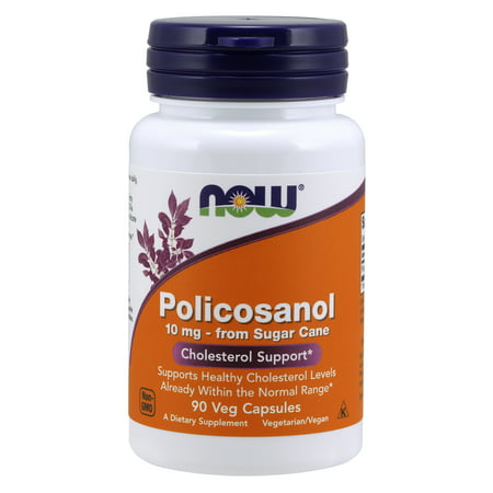 NOW Supplements, Policosanol 10 mg, Blend of Long-Chain Fatty alcohols (LCFAs) Derived from Sugar Cane, 90 Veg (Best Jobs 10 Years From Now)